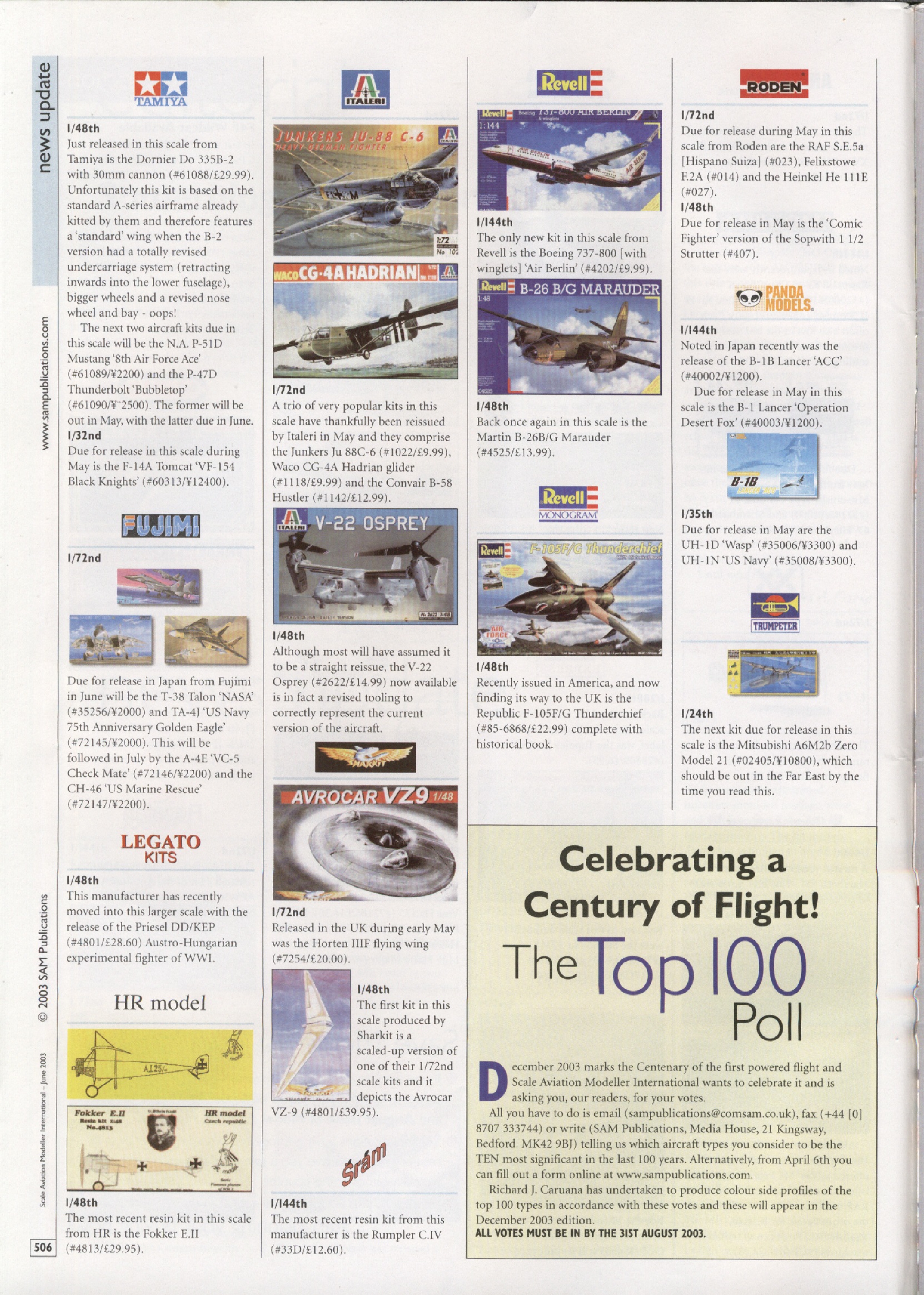 Scale Aviation Modeller International 2003-06